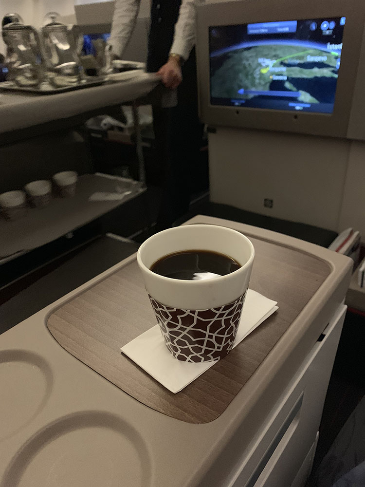 食後のコーヒー