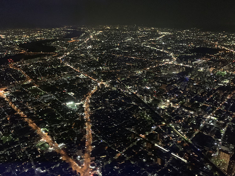 大阪の夜景