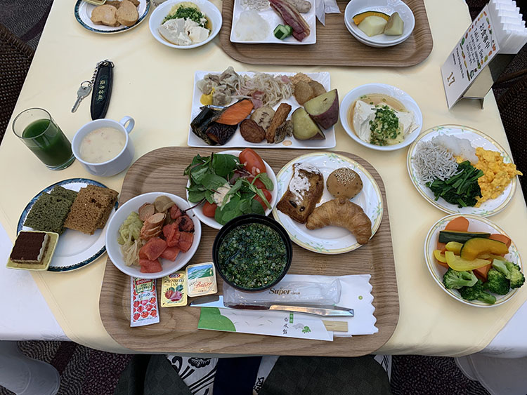 二日目の朝食