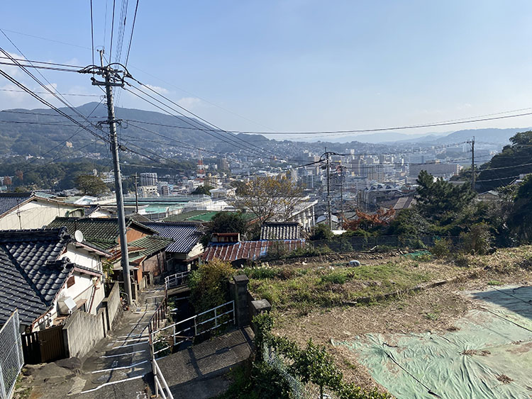 住宅地の景色