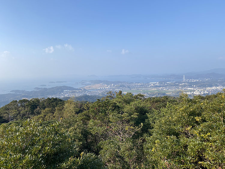 遠くの景色