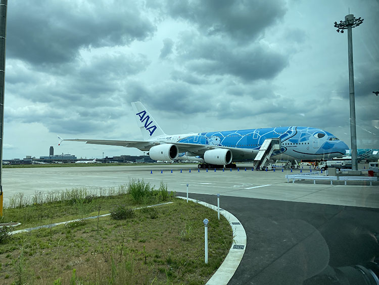 エアバスA380型機 1号機