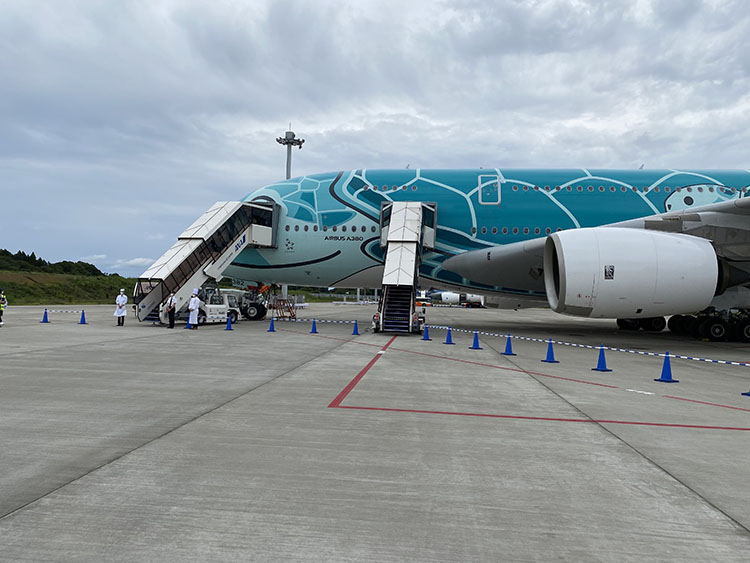 エアバスA380型機　2号機