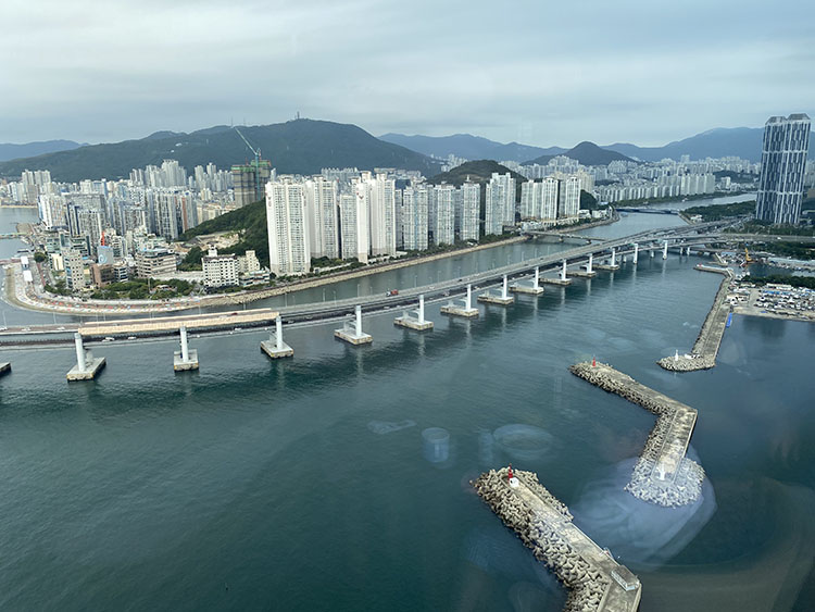 広安大橋の景色