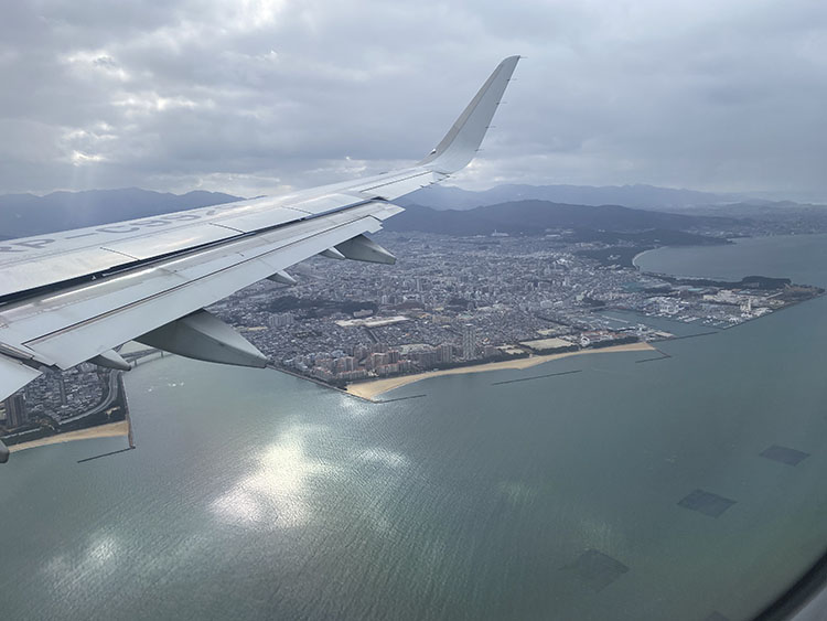 福岡に接近