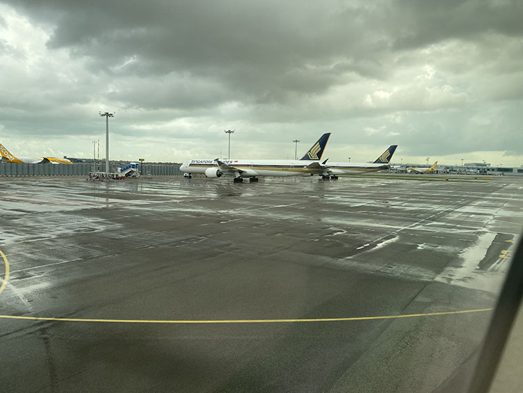 シンガポール航空の拠点