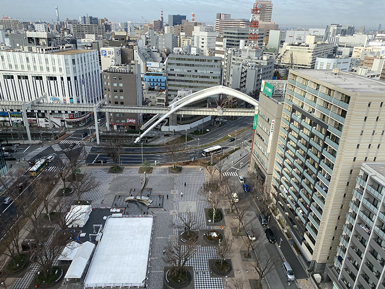 客室からの眺め