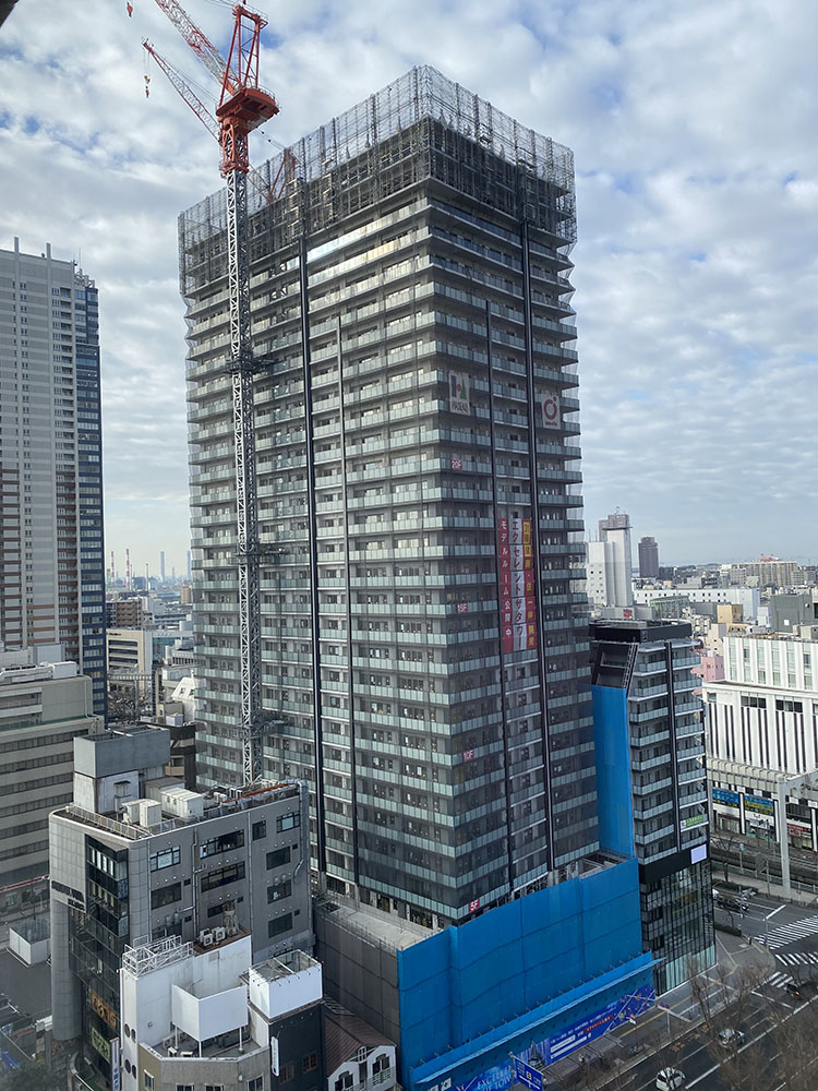 客室からの眺め