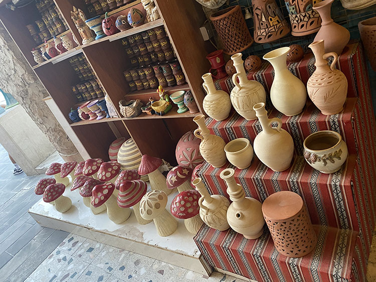 市場～陶器